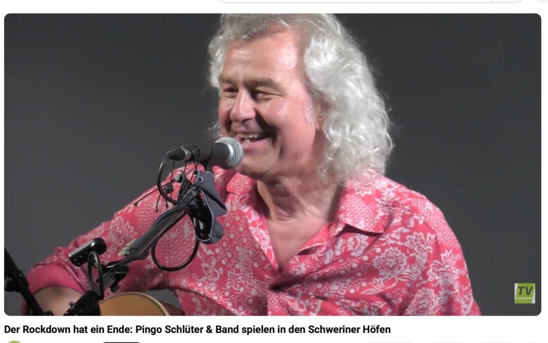 Video: Der Rockdown hat ein Ende: Pingo Schlüter & Band spielen in den Schweriner Höfen