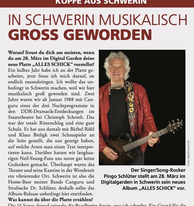 In Schwerin musikalisch gross geworden